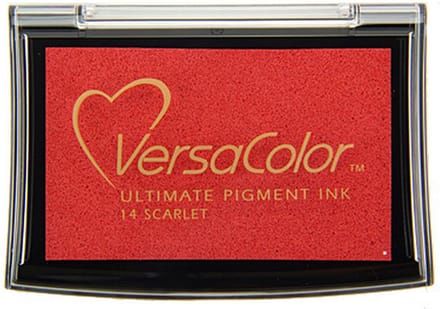 Stempelkussen Versacolor scarlet - Tsukineko