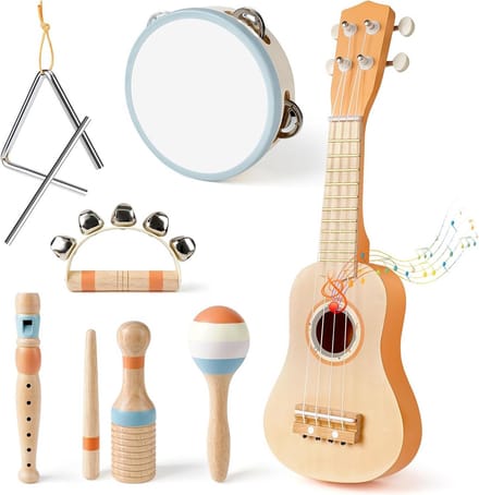 Gitaar Speelset voor Kinderen met Leuke Muziek