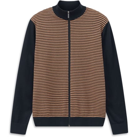 Bugatti Herren Gebreid vest met structuur