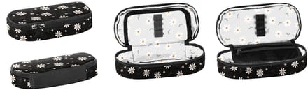 BeUniq Etui Madeliefje - 24 x 11 x 5 cm - Polyester