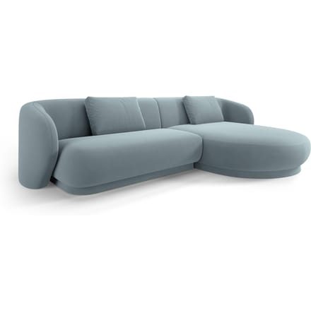 Hoekbank Camden rechts velvet | Cosmopolitan Design