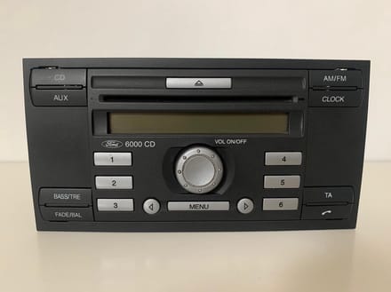 Ford Radio CD Speler 6000CD 6000 CD Focus C Max S Max Fiesta Transit