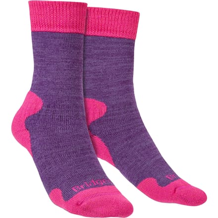 Bridgedale - Dames Zware Merino Wol Boot - Paarse Marle