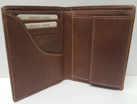 Bloomsbury Billfold - Portemonnee - Hoog Model - Cognac