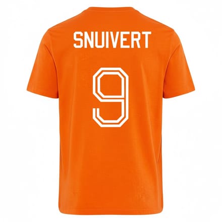 Oranje WK-EK T-shirt Snuivert L