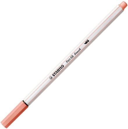 Brushstift STABILO Pen 568/26 apricot - 10 stuks
