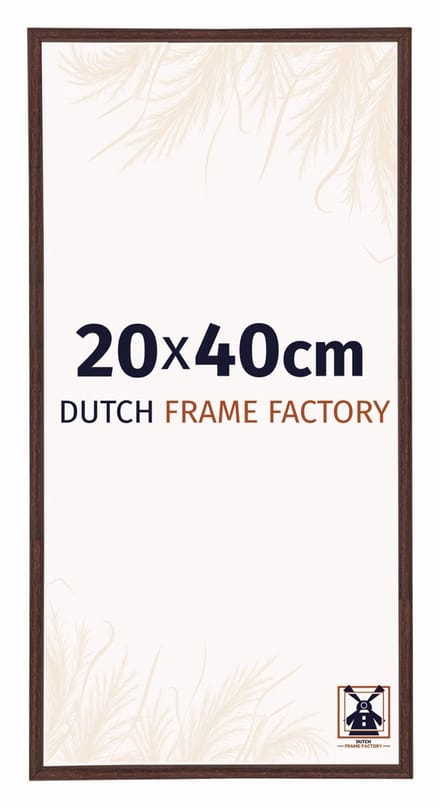 Fotolijst 20x40 cm - Kunststof - Bruin - Angers