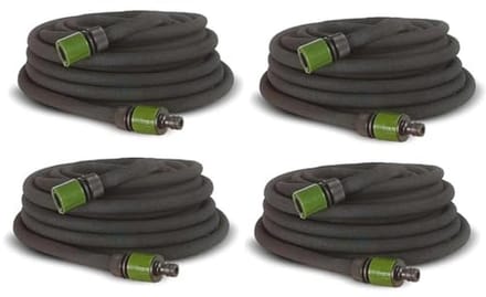 Parelslang Set 4 x 15 m - Duurzame Druppelslang voor Efficiënte Irrigatie van Tuinen en Bloembedden