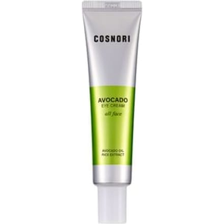 COSNORI Crème Contour des Yeux à l'Avocat Nourrissante Raffermissante 30ml Anti-Rides Soin Quotidien pour les Yeux gray