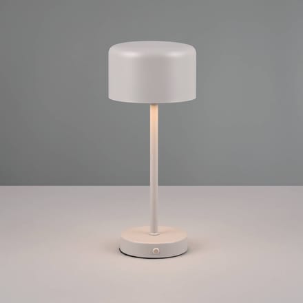 REALITY JEFF - Tafellamp - Grijs - incl. 1x SMD 1.5W - Touch functie - Oplaadbaar - Dimbaar