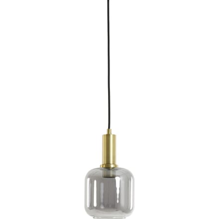 Light & Living Hanglamp Lekar Ø21cm, Antiek Brons/Smoke