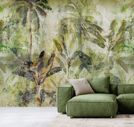 INGK - Walk In The Jungle Green - Behang