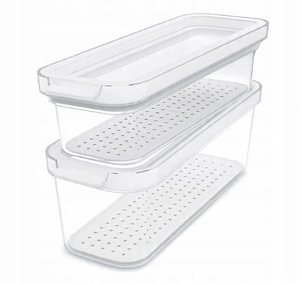 Rotho CAUMA Set van 2 Organizers – Kleine spullen, groots georganiseerd!