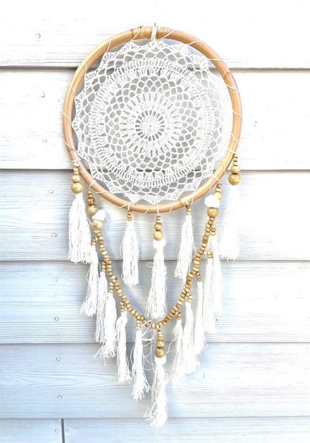 Dromenvanger Tania off white 32 cm