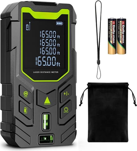Lasermeter - Laser Meter - Afstand Meter - Lasermeter Afstandsmeter - Meetapparatuur - Afstandmeter Laser