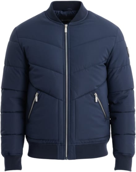 OMBRE Jas - Rits - Effen Marine XL