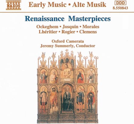 Oxford Camerata, Jeremy Summerly - Renaissance Masterpieces (CD)