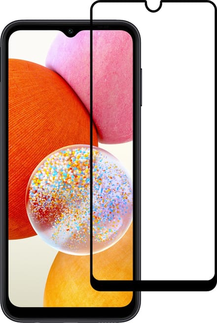 Screenprotector - Geschikt voor Samsung Galaxy A14 - Full Cover - Beschermglas - Gehard Glas - Tempered Glass - Screen Protector