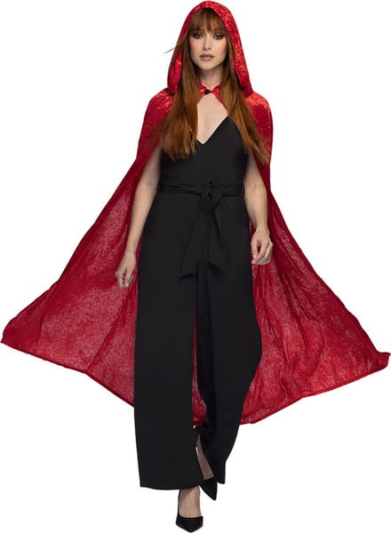 Boland - Cape Dawn rood - Volwassenen - Vampier - Halloween - Horror - Vampier