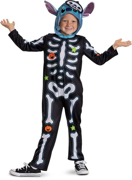 STITCH SKELETON CLASSIC (EU) M 7-8 JAAR
