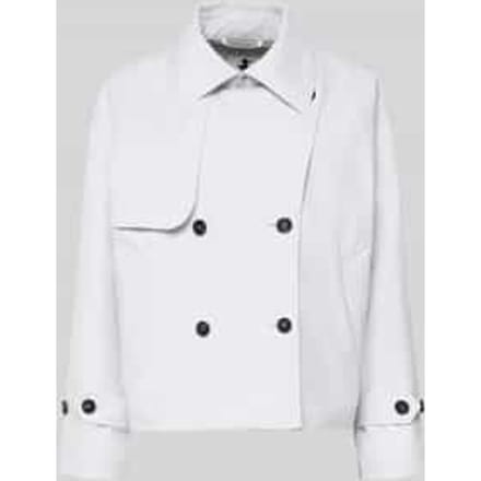 Relaxed fit Jack met platte kraag Model 'Garbo'