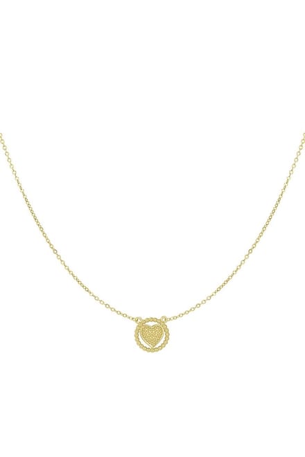 Ketting Have My Heart- Goudkleur - Stainless Steel - Dames