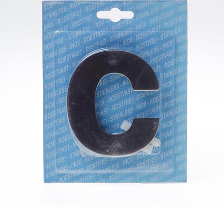 Oxloc Huisletter RVS 93mm C