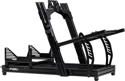 Next Level Racing F-GT Elite Lite - Simulator Cockpit - Front & Side Mount Edition - Zwart