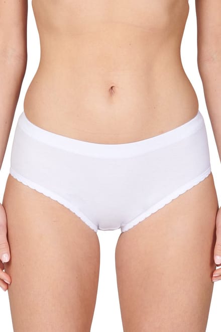 Beeren Belinda dames taille slips - 2-pack - Maat 48 - Wit