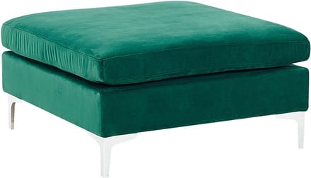 EVJA - Ottomaan - Groen - Fluweel