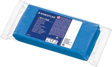 STAEDTLER Noris boetseerklei - blok 1 kg blauw