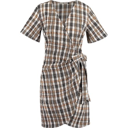 America Today Dee White/brown Taglia: S | Abiti Mini Outlet | Donna | Bianco