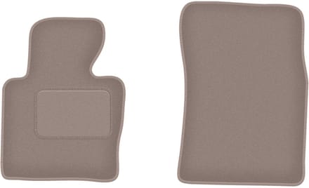 Beige voormatten voor: Range Rover III L322 Vogue SUV (2001-2012)