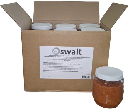 Oswalt Vogel Pindakaas met Bosvruchten - Buitenvogelvoer - 24 x 350 gram
