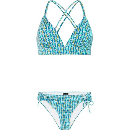 Protest PRTLock - Bikini set Dames - Normale pasvorm - Uitneembare vulling - Medium dekking - Groen