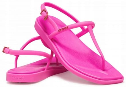Crocs Miami - Damesjaponki - Pink Crush - Ultralicht - Croslite W8 EU 38-39