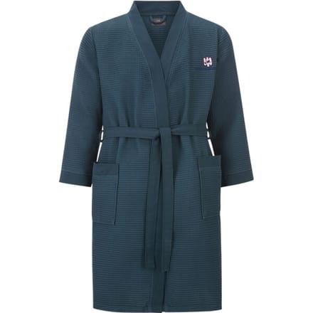 Jan Vanderstorm herren Badjas - 60/62 - petrol - Plus Size