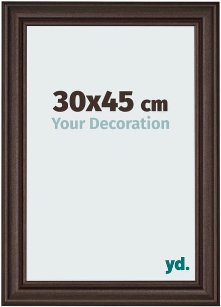 Your Decoration - Fotolijst 30x45 cm - MDF - Eiken Donker - Lazio