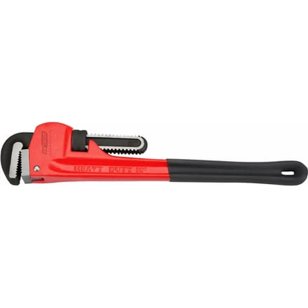 AWTools Black Line - Verstelbare Stillson Pijpsleutel - 350mm - Ergonomisch - Sterke Grip