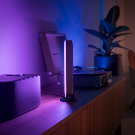 Philips Hue Play lightbar - wit en gekleurd licht -Beleef de ultieme game-ervaring - zwart - 2-pack - basis