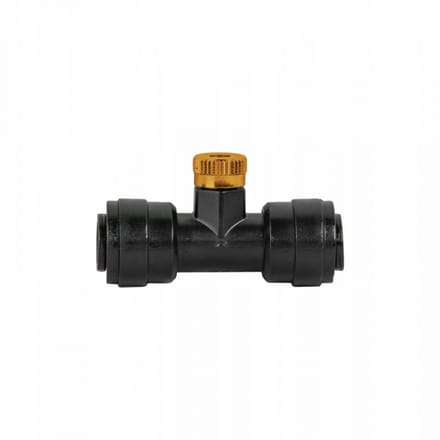 Bradas Black Line T-sproeikop Messing - Precisiebewatering