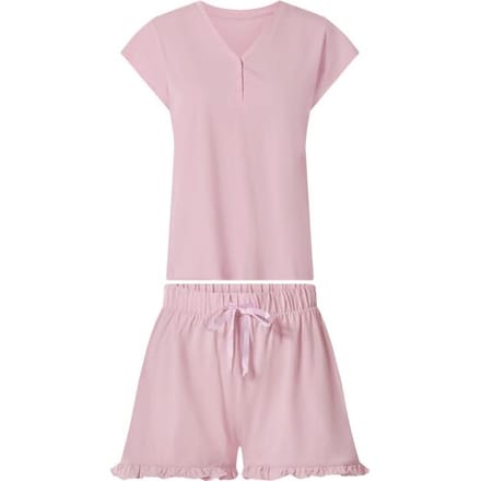 ESMARA Korte dames pyjama (Lichtroze, XS (32/34))