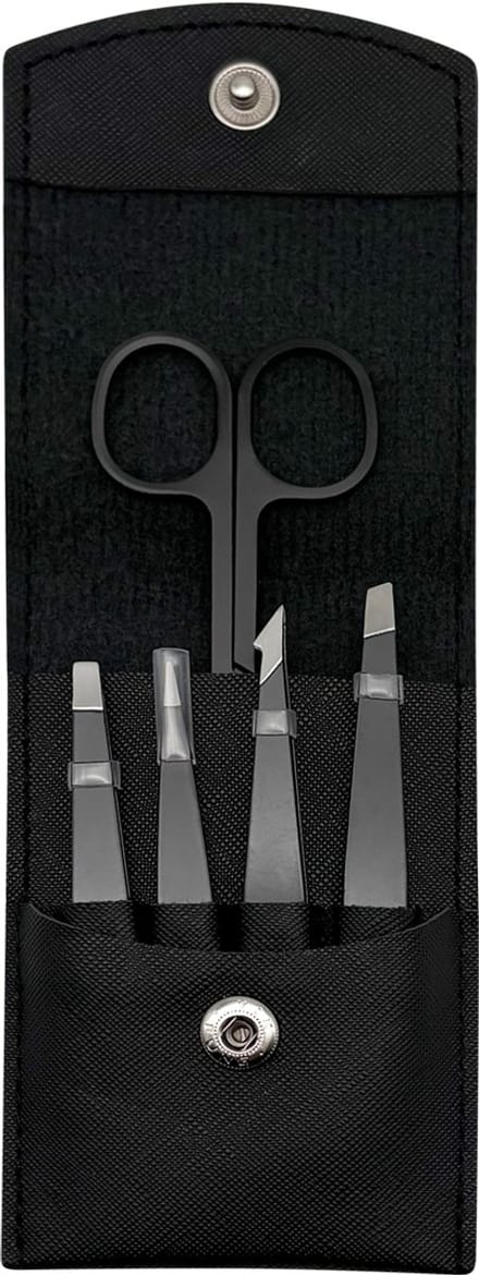 Purepeak 5-Delige Epileer Set - Epileer Pincet - Tweezer