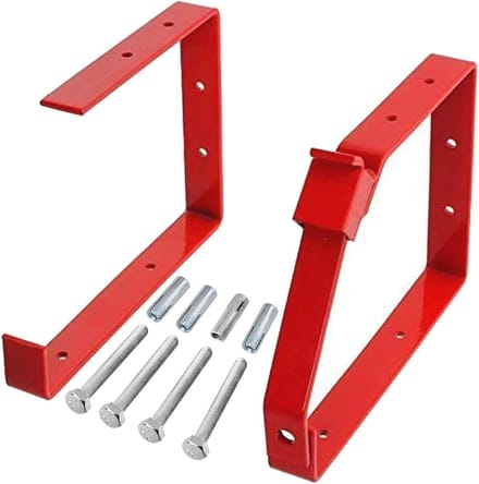 Universele Vergrendelbare Wand Ladder Opslagbeugel (Rood)