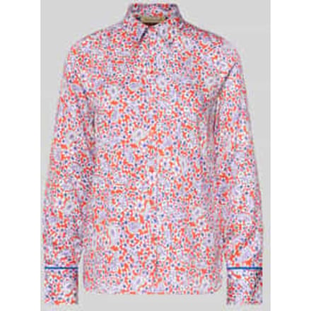 Overhemdblouse met knoopsluiting