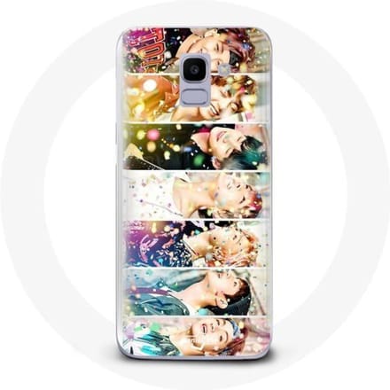 Coque pour Samsung Galaxy A6 2018 BTS You Never Walk Alone Affiche Chanson Not Today