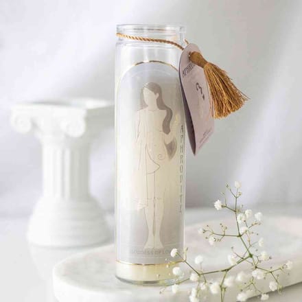 Something Different - Aphrodite Goddess Tube with Rose Quartz Crystals Geurkaars - Multicolours