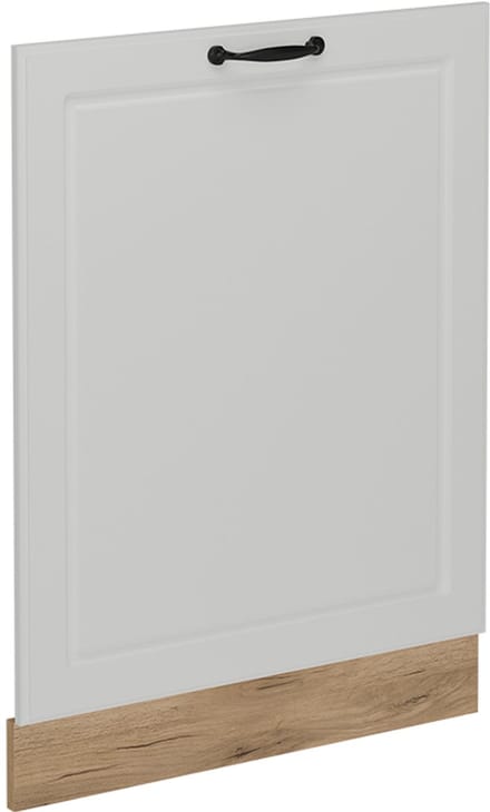 Vicco R-Line Vaatwasserfrontpaneel – 60 cm zonder werkblad Wit Landhuis