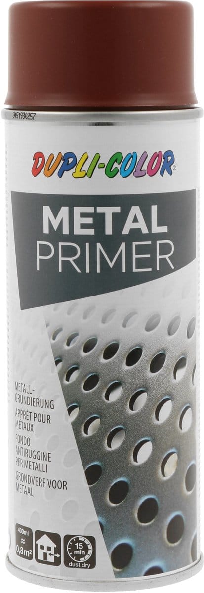 DupliColor Metaal Primer Roodbruin Spuitbus 400ml