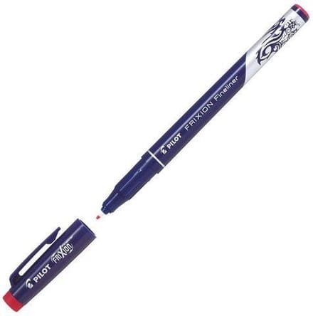 Fineliner pilot frixion sw-ff-p 0.45mm roze - 12 stuks